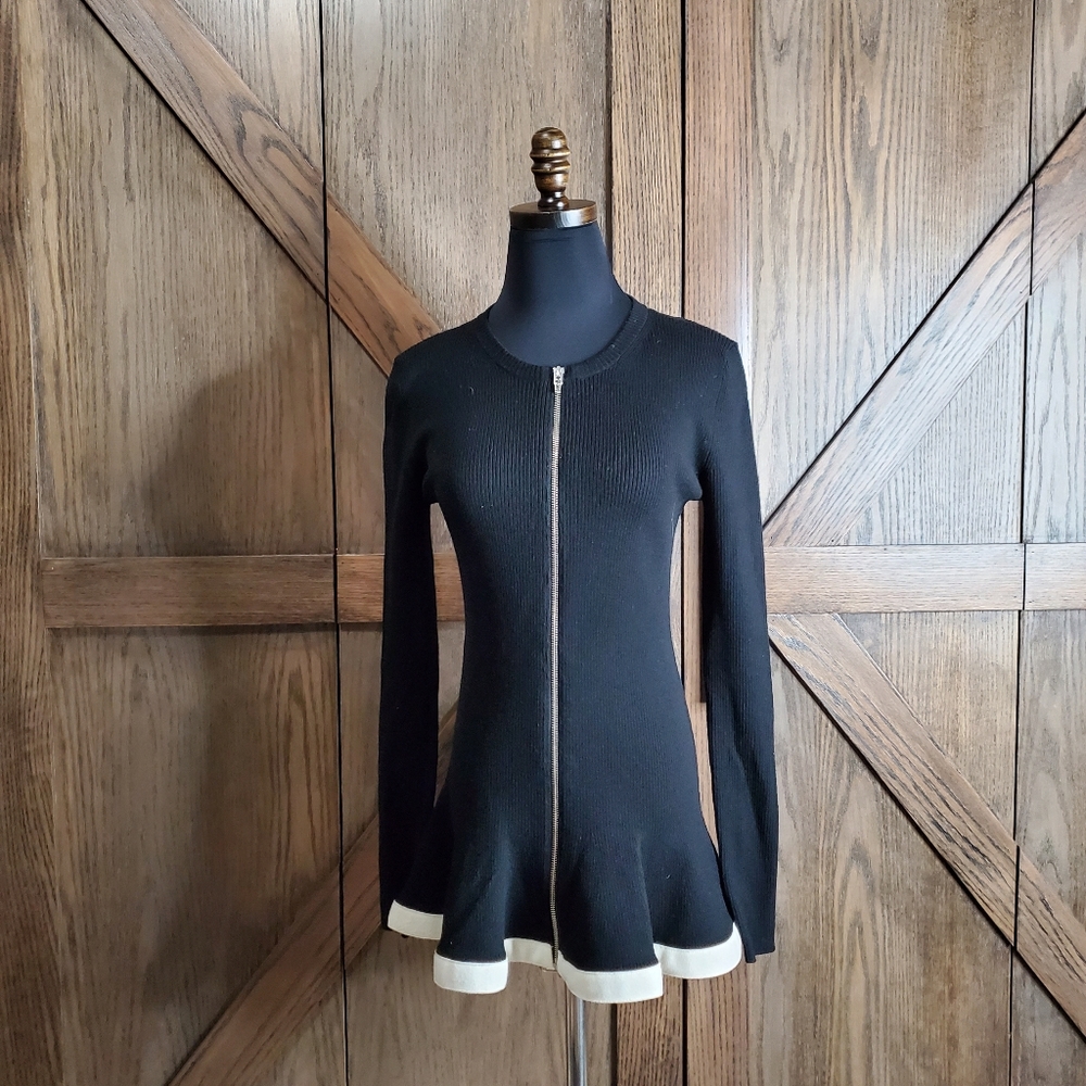 Alexander McQueen Peplum Cardigan - Picture 1 of 5